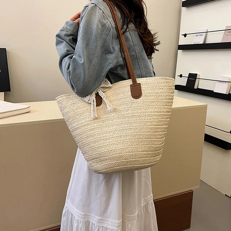 Cabas Bohème "Soléa" – Édition Naturelle