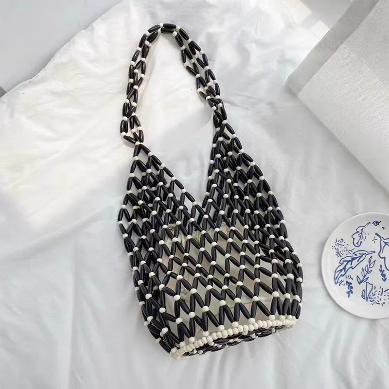 Sac "Louna" – L’artisanat en noir & blanc