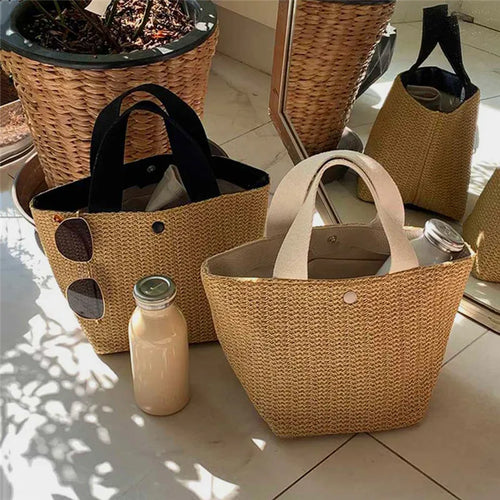 Cabas "Soléna" – Le charme du brut revisité